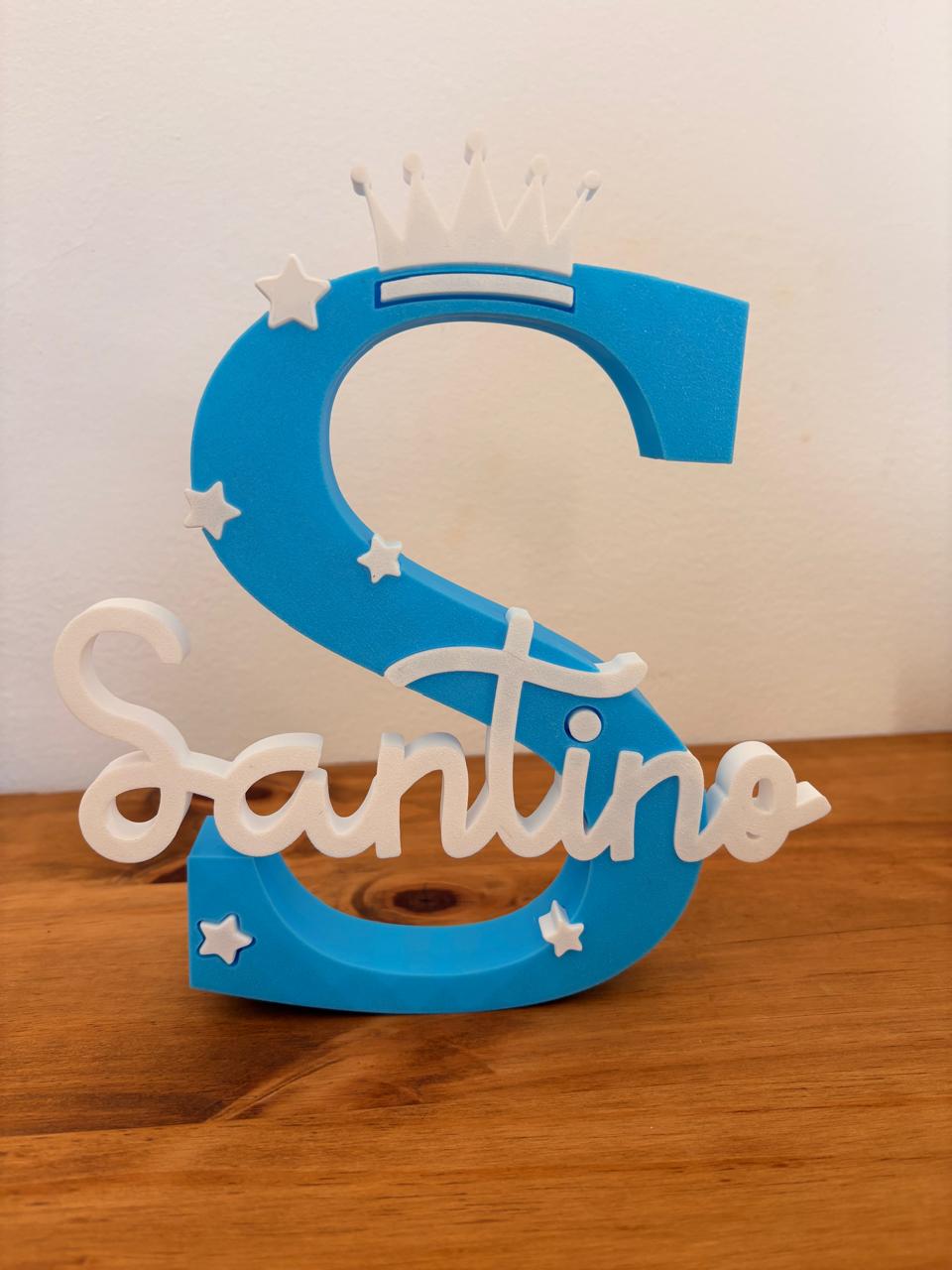 Pieza impresa en 3D personalizada